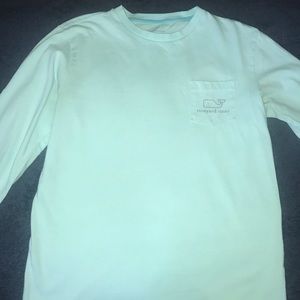 Light blue vineyard vines long sleeve